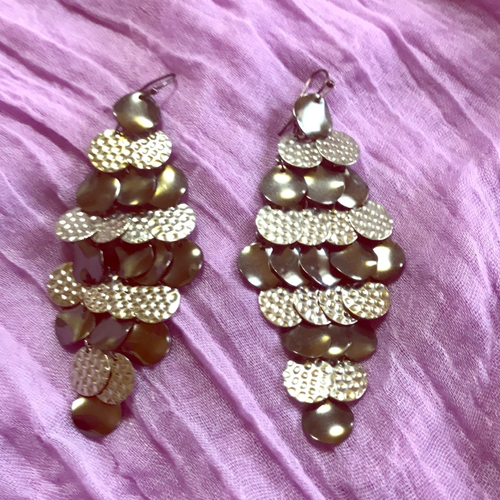 Beautiful Metallic Earrings